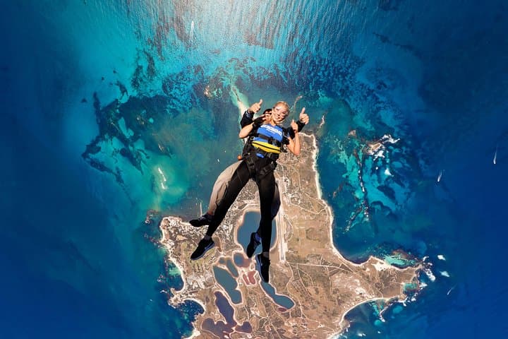 Rottnest Island Tandem Skydive with Perth Ferry